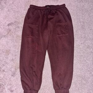 PrettyLittleThing Chocolate Joggers